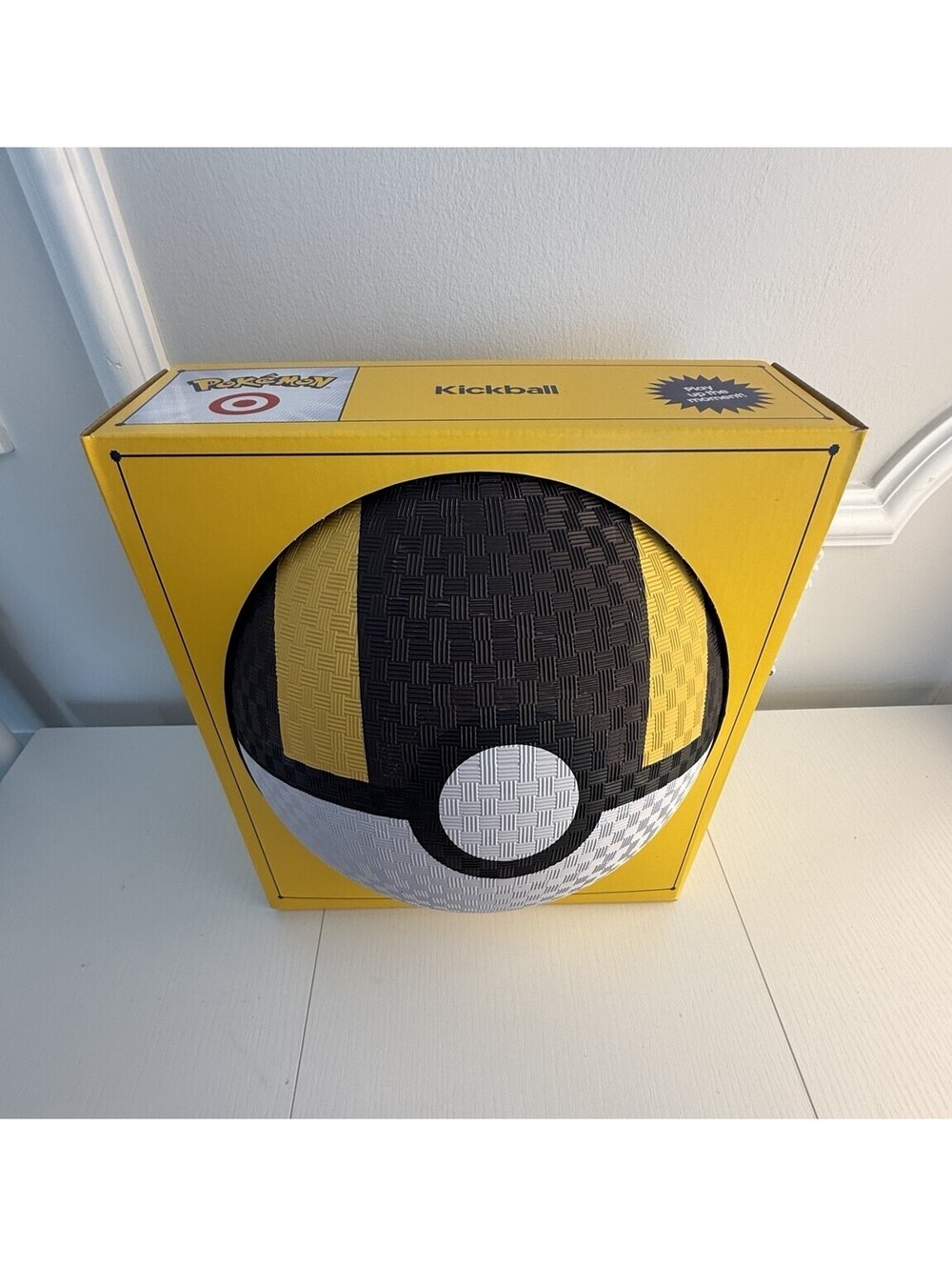 Pokémon x Target Black & Yellow Ultra Ball Kickball 30th Anniversary Exclusive